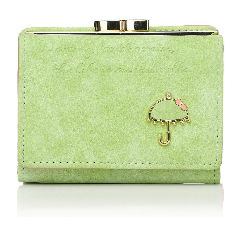 APHISON Women's Nubuck Leather Wallet
